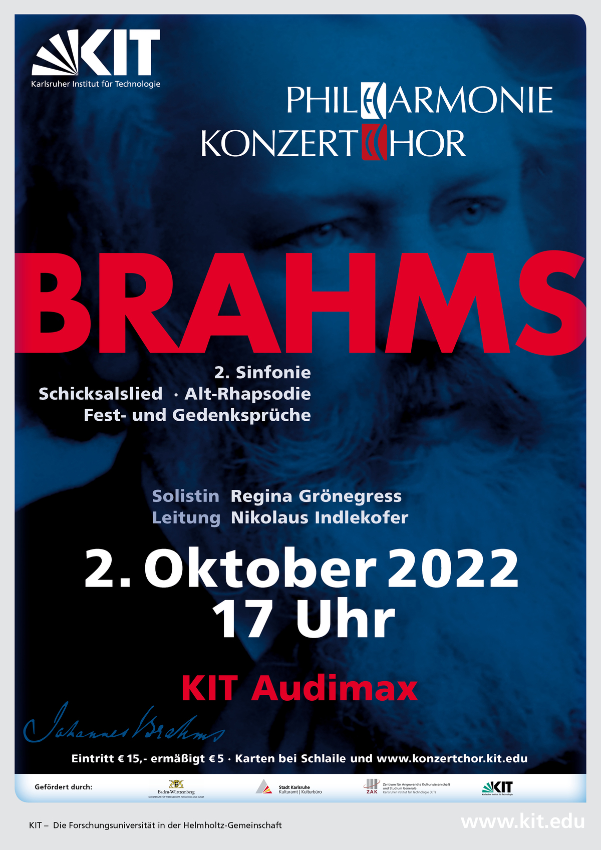 Plakat Brahms Oktober 2022