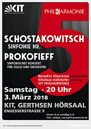 Plakat Schostakowitsch