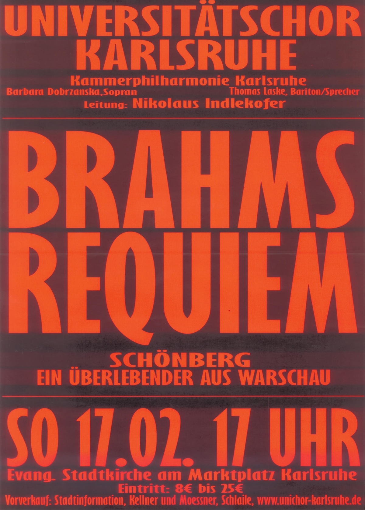 Brahms Requiem 2008