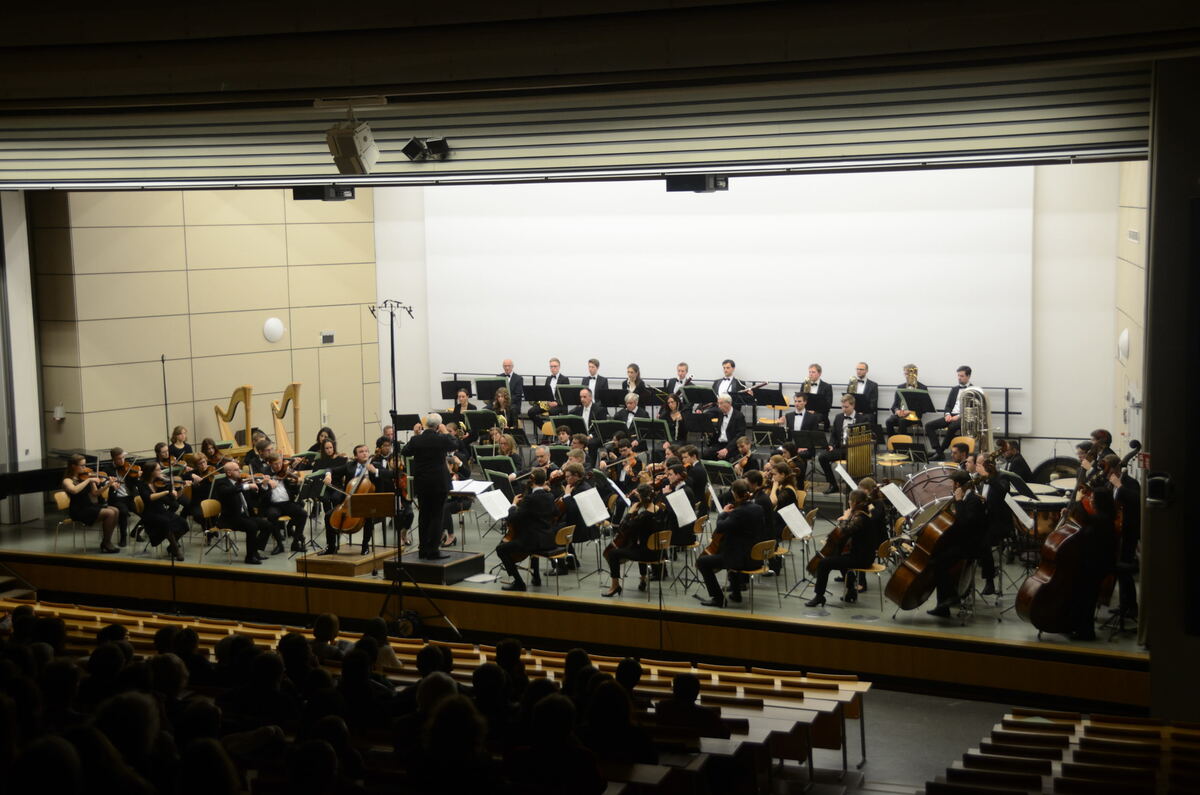 Bild der KIT Philharmonie vom Konzert 2018 am KIT