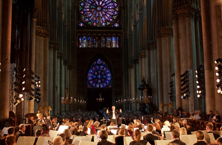 Foto vom Konzert in Reims 2012